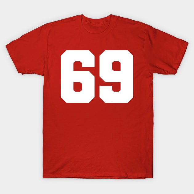 Sixty Nine T-Shirt by colorsplash